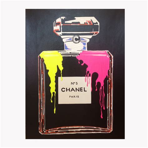 chanel canvas painting|chanel canvas picture.